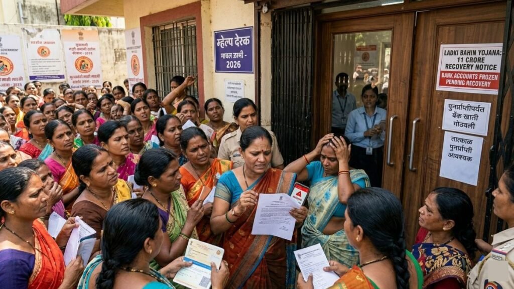 Ladki Bahin Yojana 11 crore recovery news updates 2026