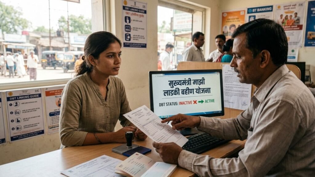 Ladki Bahin Yojana DBT Inactive Problem Solution 2026