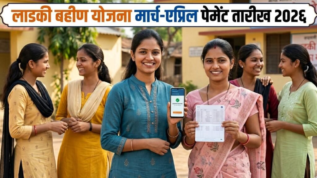 Ladki Bahin Yojana March April Payment Date 2026 Check