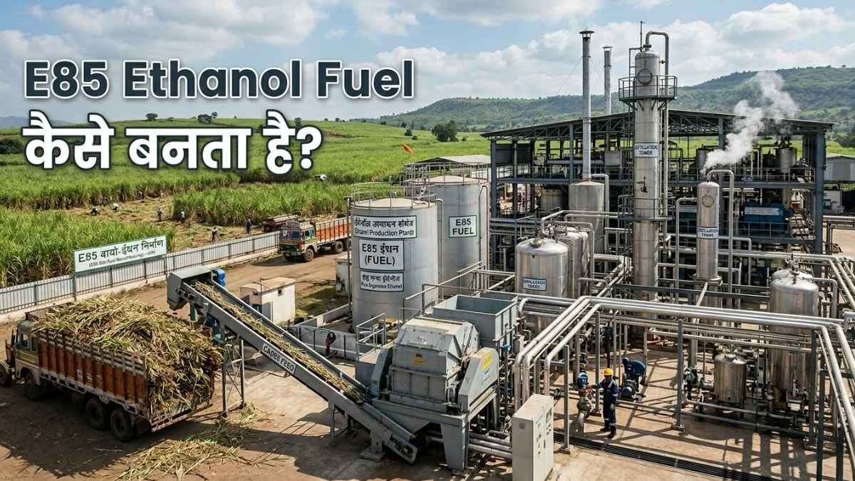 E85 Ethanol Fuel India 2026 Making Process