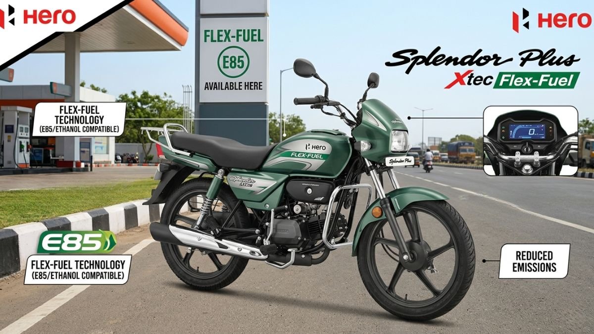Hero Splendor Plus Xtec Flex-Fuel 2026